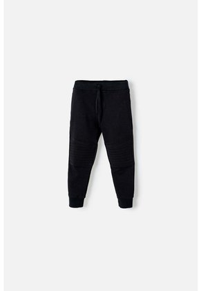 Jogger De LittleMic Con Cordón Negro Para Niño 2T A 5T 4T