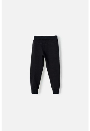 Jogger De LittleMic Con Cordón Negro Para Niño 2T A 5T 4T
