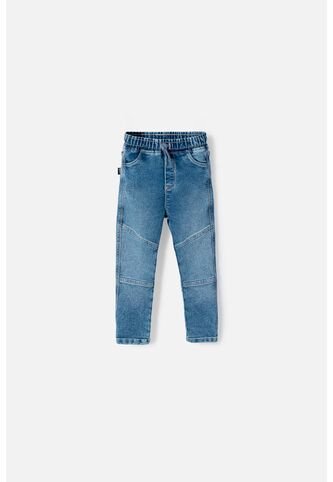 Jogger De Littlemic Con Cordón Azul Para Niño 2T A 5T 3T LittleMic