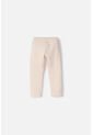 Jogger De Littlemic Con Cordón Almendra Para Niña 2T A 5T 5T de LittleMic