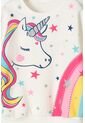 Buzo LittleMic De Cuello Redondo Marfil Para Niña De 2T A 5T 5T de LittleMic