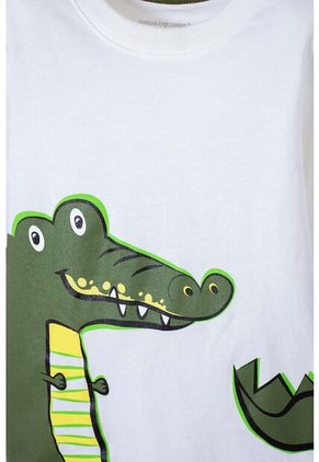 Conjunto LittleMic Verde Militar Para Niño 2t A 5t 4T