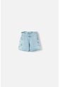 Falda De Littlemic Denim Azul Para Niña 2T A 5T 2T de LittleMic