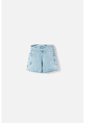 Falda De Littlemic Denim Azul Para Niña 2T A 5T 2T