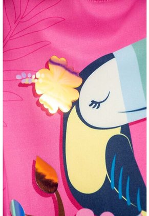 Vestido De LittleMic Rosado Manga Larga Para Niña 2T A 5T 5T