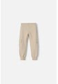 Jogger De Littlemic Con Cordón Caqui Para Niño 2T A 5T 5T de LittleMic