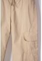 Jogger De Littlemic Con Cordón Caqui Para Niña 2T A 5T 2T de LittleMic