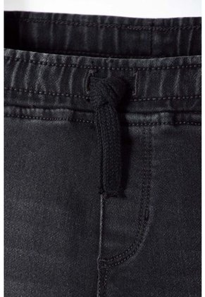 Bermuda De Littlemic Con Cordón Negro Para Niño 2T A 5T 5T
