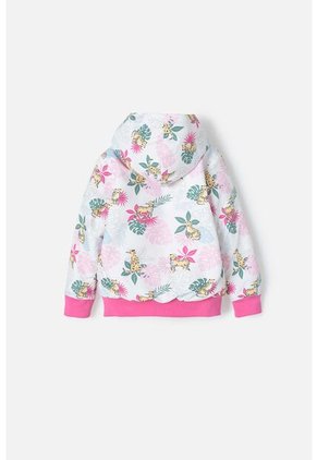 Chaqueta De LittleMic Multicolor Con Capucha Para Niña 2T A 5T 4T