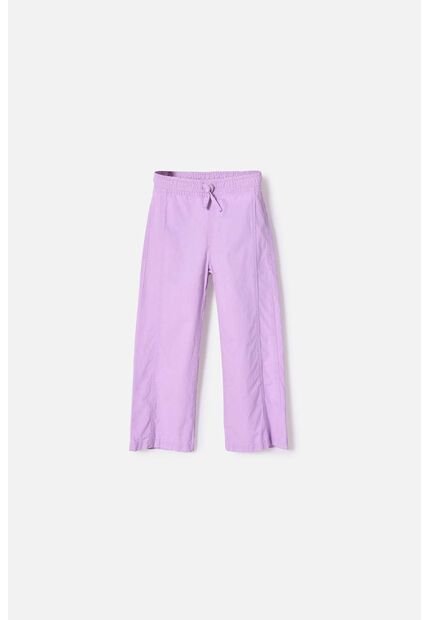 Jogger De Littlemic Con Cordón Lila Para Niña 2T A 5T 4T