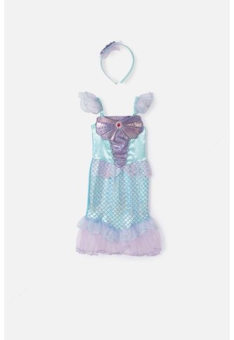 Disfraz Sirena De Littlemic Para Niña De 3T A 4T 4T LittleMic