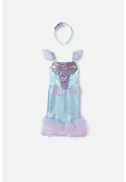 Disfraz Sirena De Littlemic Para Niña De 3T A 4T 4T