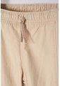 Jogger De Littlemic Con Cordón Caqui Para Niña 2T A 5T 4T de LittleMic