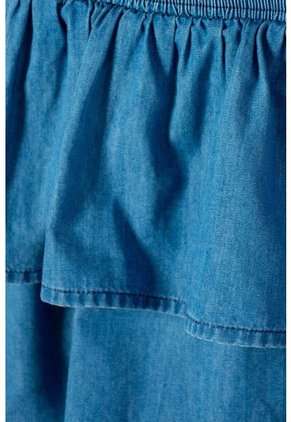 Falda De Littlemic Con Bolero Azul Para Niña 2T A 5T 3T