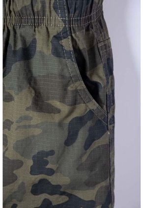 Bermuda De Littlemic Con Cordón Verde Para Niño 2T A 5T 5T