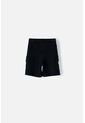 Bermuda LittleMic Con Cordón Negro Para Niño 2T A 5T 4T de LittleMic