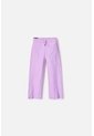 Jogger De Littlemic Con Cordón Lila Para Niña 2T A 5T 3T de LittleMic
