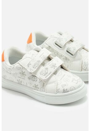 Tenis De Littlemic Blancos Para Niño 25