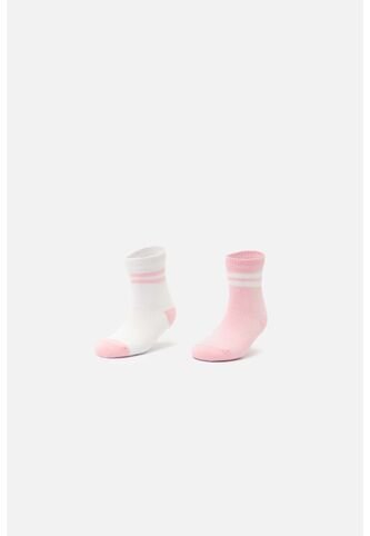Medias X2 De Littlemic Multicolor Para Niña 4-6 LittleMic