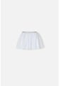 Falda Littlemic Tipo Tutú Blanco Para Niña 2T A 5T 3T de LittleMic