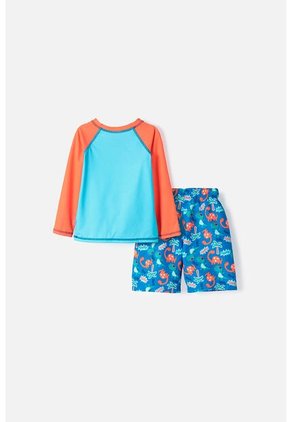 Conjunto De Baño De Littlemic Multicolor Para Niño 2T A 6T 4T