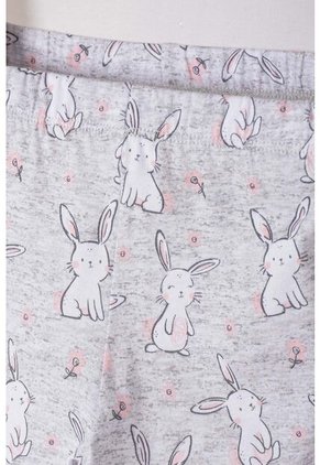 Pijama De Littlemic X3 Piezas Multicolor Para Niña 2T A 5T 5T