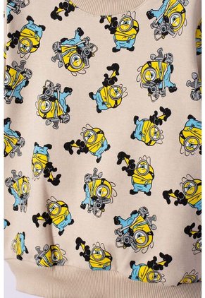 Conjunto Los Minions Pantalón Largo Caqui Para Niño 2T A 6T 2T