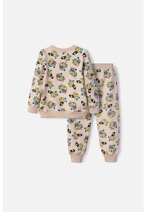 Conjunto Los Minions Pantalón Largo Caqui Para Niño 2T A 6T 2T