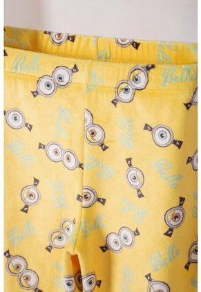 Pijama De Minions Pantalón Largo Multicolor Para Niño 2T A 6T 3T
