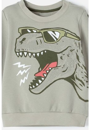 Buzo De LittleMic Cerrado Verde Para Niño 2T A 5T 5T