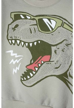 Buzo De LittleMic Cerrado Verde Para Niño 2T A 5T 5T