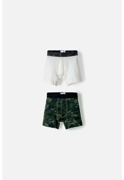 Pack X2 Boxer De Littlemic Multicolor Para Niño 2T A 5T 4T