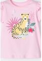 Conjunto De LittleMic Rosado De Camiseta Manga Larga Para Niña 2T A 5T 5T de LittleMic