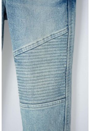 Jogger De LittleMic Con Cordón Azul Claro Para Niño 2T A 6T 4T