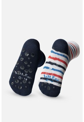 Medias X2 De Littlemic Multicolor Para Niño 4-6