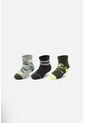 Medias X3 De LittleMic Multicolor Para Niño 4-6 de LittleMic