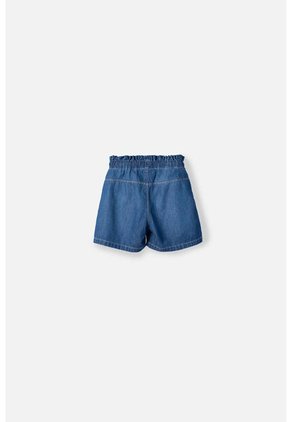 Short De Littlemic Con Cordón Azul Para Niña 2T A 5T 3T