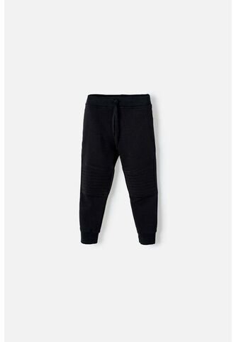 Jogger De LittleMic Con Cordón Negro Para Niño 2T A 5T 5T LittleMic