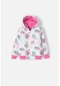 Chaqueta De LittleMic Multicolor Con Capucha Para Niña 2T A 5T 5T de LittleMic