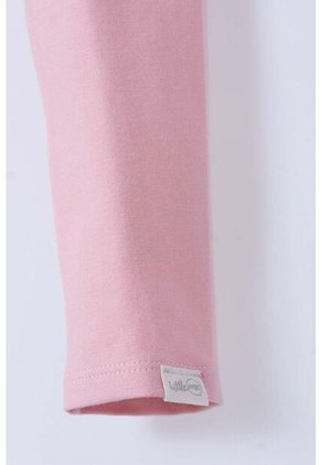 Leggins X2 De LittleMic Negro Y Palo De Rosa  Para Niña 2T A 5T 2T