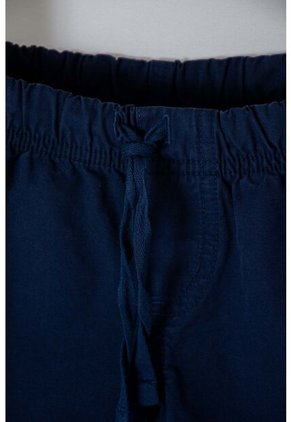 Bermuda De LittleMic Con Cordón Azul Para Niño 2T A 5T 2T