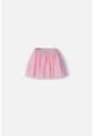 Falda De Littlemic Corta Rosada Para Niña 2T A 5T 2T de LittleMic