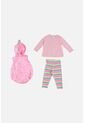 Conjunto LittleMic X3 Piezas Rosado Para Bebé Niña 9-12 de LittleMic