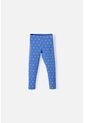 Leggins LittleMic Con Cintura Elástica Azul Para Niña 2T A 5T 5T de LittleMic