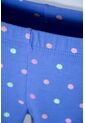 Leggins LittleMic Con Cintura Elástica Azul Para Niña 2T A 5T 5T de LittleMic