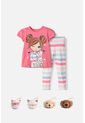 Conjunto De Littlemic Pantalón Largo Multicolor Para Niña 2T A 6T 2T de LittleMic