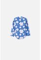 Vestido De Baño LittleMic Multicolor Enterizo Manga Larga Para Niña 2T A 5T 3T de LittleMic