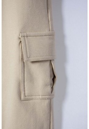 Jogger De Littlemic Con Cordón Caqui Para Niño 2T A 5T 4T