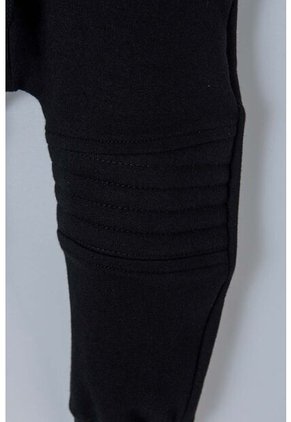 Jogger LittleMic Con Cordón Negro Para Bebé Niño 6-9