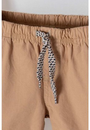 Bermuda De LittleMic Con Cordón Caqui Para Niño 2T A 5T 5T